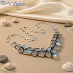 Load image into Gallery viewer, 925 Silver Moonstone Necklace for Women | Statement Jewelry
