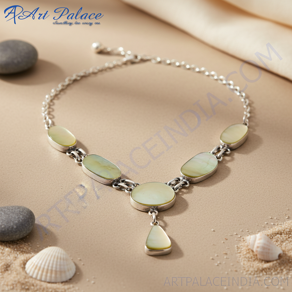 925 Silver Mother of Pearl Necklace for Women | Gift Jewelry