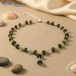 Load image into Gallery viewer, Smoky Quartz &amp; Peridot Necklace | 925 Silver | Women&#39;s Gift
