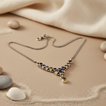 Load image into Gallery viewer, 925 Silver Gemstone Necklace for Women | Colorful Stone Jewelry
