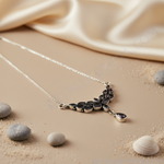 Load image into Gallery viewer, 925 Silver Gemstone Necklace for Women | Daily Wear Gift
