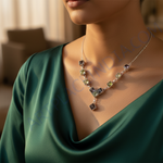 Load image into Gallery viewer, 925 Silver Gemstone Necklace for Women | Daily Wear Jewelry
