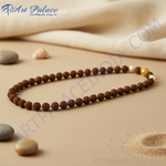 Load image into Gallery viewer, Rudraksha Mala Necklace | Spiritual Bead Jewelry for Men &amp; Women
