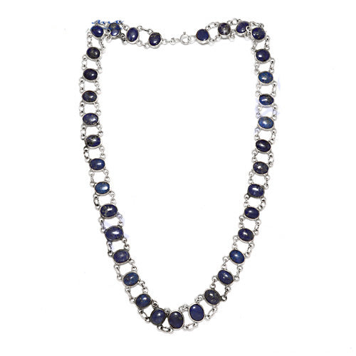 Sapphire Necklace | Sterling Silver Gemstone Jewelry for Women