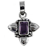 Load image into Gallery viewer, 925 Sterling Silver Amethyst Pendant for Women | Gemstone Jewelry
