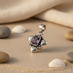 Load image into Gallery viewer, 925 Sterling Silver Amethyst Pendant for Women | Gemstone Jewelry
