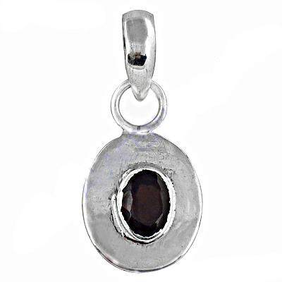 925 silver onyx pendant for women | gemstone jewelry gift