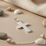 Load image into Gallery viewer, 925 Silver Cross Pendant for Women | Religious Jewelry Gift
