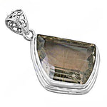 Load image into Gallery viewer, 925 Silver Rutilated Quartz Pendant for Women | Gemstone Jewelry
