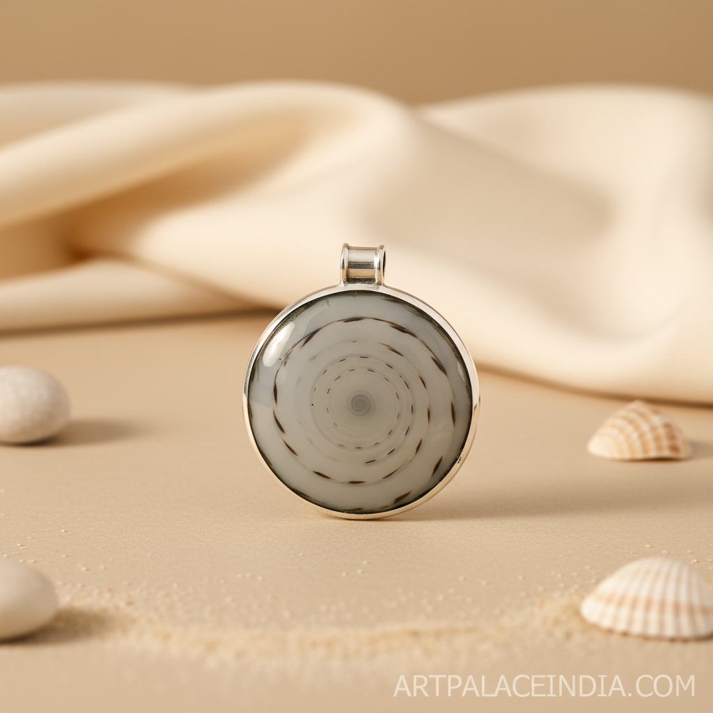 925 Silver Spiral Pendant for Women | Gemstone Jewelry Gift