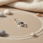 Load image into Gallery viewer, 925 Sterling Silver Garnet Pendant for Women | Gemstone Jewelry
