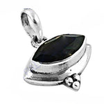 Load image into Gallery viewer, 925 Silver Black Gemstone Pendant for Women | Daily Wear
