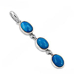 Load image into Gallery viewer, 925 Silver Turquoise Pendant Necklace | Women's Jewelry Gift
