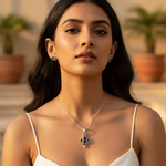 Load image into Gallery viewer, 925 Silver Gemstone Pendant for Women | Daily Wear Jewelry
