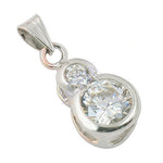 Load image into Gallery viewer, 925 Silver Cubic Zirconia Pendant for Women | Elegant Jewelry
