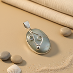 Load image into Gallery viewer, 925 Silver Mother of Pearl Pendant for Women | Gift Jewelry
