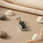 Load image into Gallery viewer, 925 Silver Rectangle Stone Pendant for Women | Daily Wear Gift
