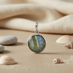 Load image into Gallery viewer, 925 Silver Moonstone Pendant for Women | Daily Wear Gift
