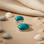 Load image into Gallery viewer, Silver Turquoise Pendant Necklace | Women&#39;s Jewelry Gift
