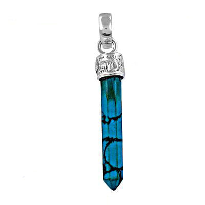 925 Silver Turquoise Pendant for Women | Gemstone Jewelry