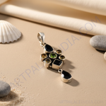 Load image into Gallery viewer, 925 Silver Multi-Gemstone Pendant for Women | Fine Jewelry
