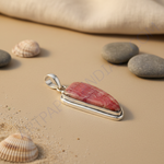 Load image into Gallery viewer, 925 Silver Pink Gemstone Pendant | Statement Jewelry for Women

