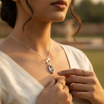 Load image into Gallery viewer, 925 Silver Amethyst Pendant for Women | Gemstone Jewelry
