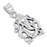 Load image into Gallery viewer, 925 Silver Ganesha Pendant | Indian Religious Jewelry Gift
