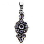 Load image into Gallery viewer, 925 Silver Amethyst Pendant for Women | Gemstone Jewelry
