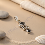 Load image into Gallery viewer, 925 Silver Smoky Quartz Pendant for Women | Gemstone Jewelry
