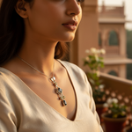 Load image into Gallery viewer, 925 Silver Smoky Quartz Pendant for Women | Gemstone Jewelry
