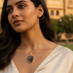 Load image into Gallery viewer, 925 Silver Smoky Quartz Pendant for Women | Gemstone Jewelry
