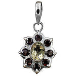 Load image into Gallery viewer, 925 Silver Gemstone Pendant for Women | Daily Wear Gift
