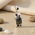 Load image into Gallery viewer, 925 Silver Gemstone Pendant for Women | Modern Jewelry Gift
