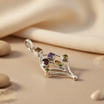 Load image into Gallery viewer, 925 Sterling Silver Gemstone Pendant for Women | Fashion Jewelry
