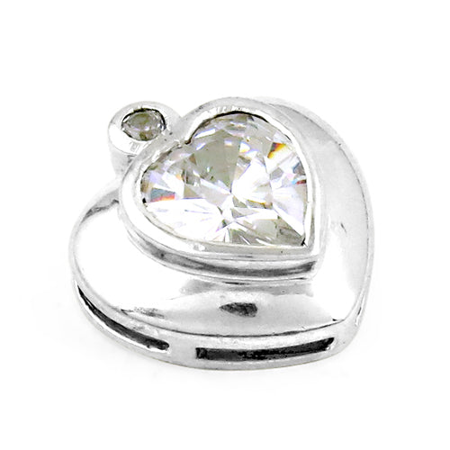 925 silver heart shape pendant for women | daily wear