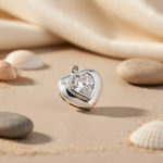 Load image into Gallery viewer, 925 Silver Heart Shape Pendant for Women | Daily Wear

