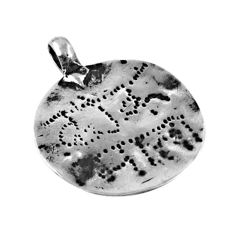 925 silver embossed pendant for women | daily wear jewelry