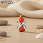 Load image into Gallery viewer, 925 Silver &amp; Orange Gemstone Pendant for Women | Fashion Jewelry
