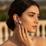 Load image into Gallery viewer, Silver Ruby Ring for Women | Gemstone Ring | Gift
