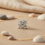 Load image into Gallery viewer, Silver Cubic Zirconia Flower Ring for Women | Gift Jewelry

