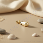 Load image into Gallery viewer, gold plating Teardrop Pearl Pendant Necklace for Women | Daily Wear Gift
