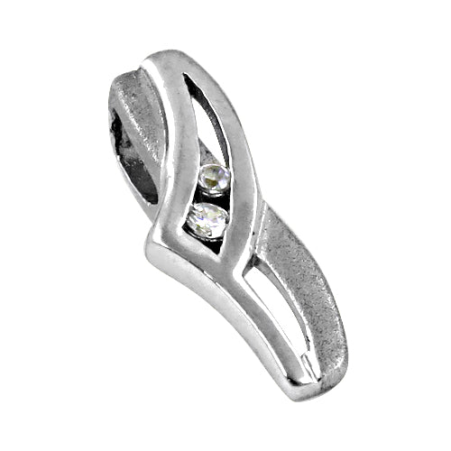 925 Silver Pendant with CZ Stones for Women | Gift Jewelry