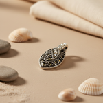 Load image into Gallery viewer, 925 Silver Pearl &amp; Marcasite Pendant for Women | Elegant Jewelry
