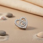 Load image into Gallery viewer, 925 Silver Diamond Heart Pendant for Women | Gift Jewelry
