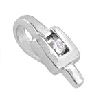 Load image into Gallery viewer, 925 Silver Cubic Zirconia Clasp Pendant for Women | Fine Jewelry
