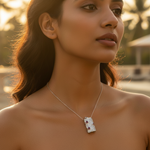 Load image into Gallery viewer, Silver Ruby Pendant for Women | Gemstone Jewelry Gift
