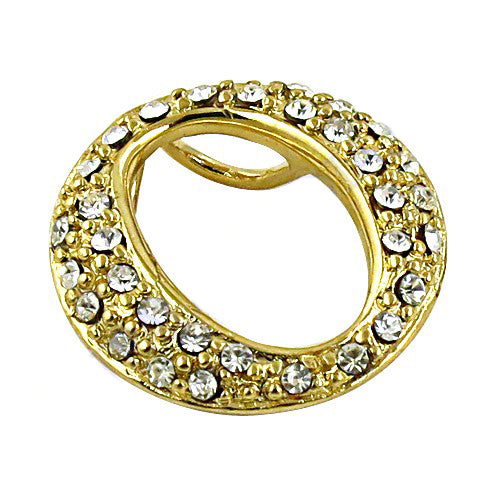 Gold plating ring with white gemstones | for women | daily wear jewelry