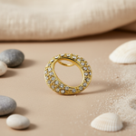 Load image into Gallery viewer, gold plating Ring with White Gemstones | For Women | Daily Wear Jewelry
