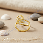 Load image into Gallery viewer, gold plating Clover Diamond Ring | Women's Ring | Gift
